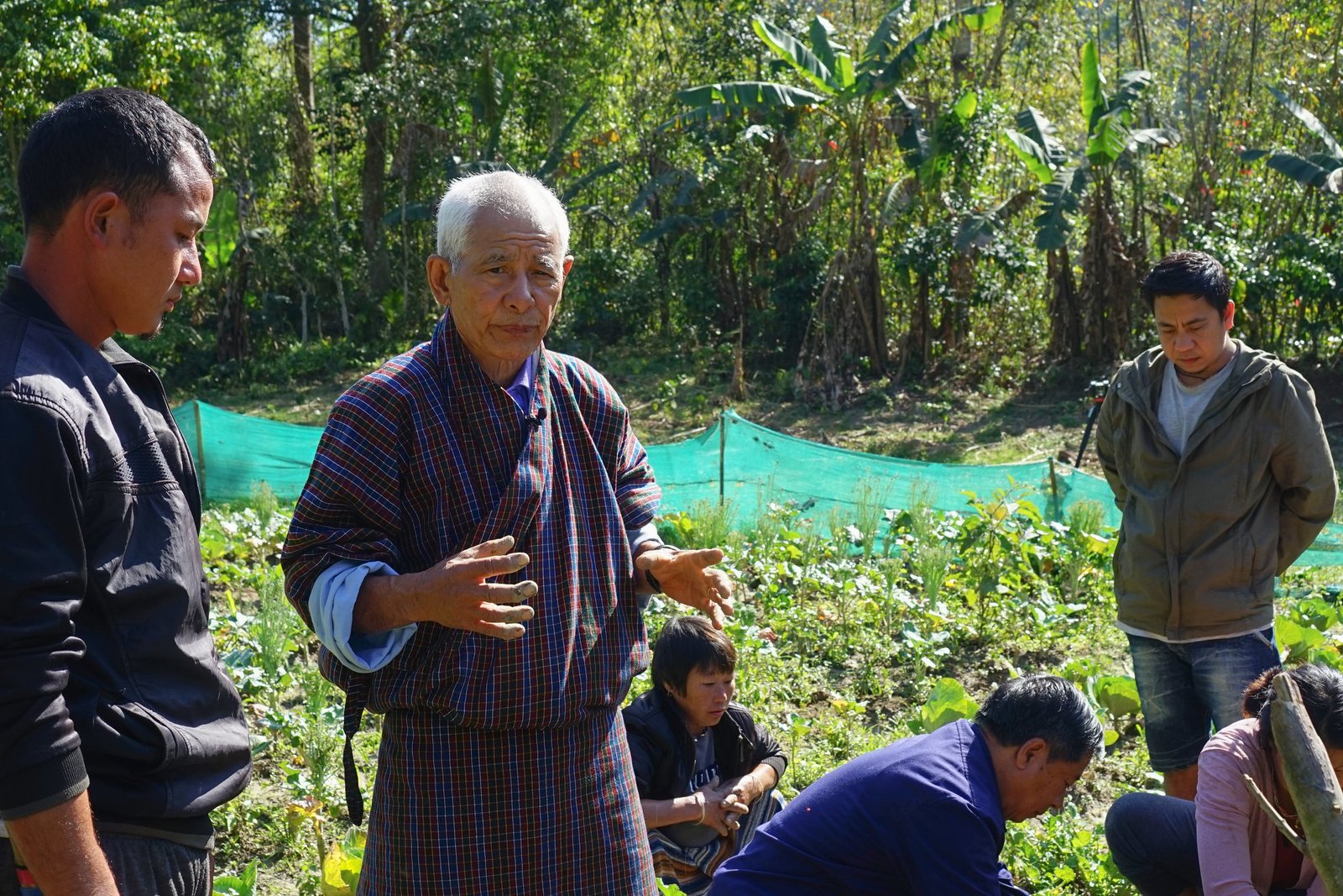 Marangdut Farmers Attend a Training on Seed Preparation