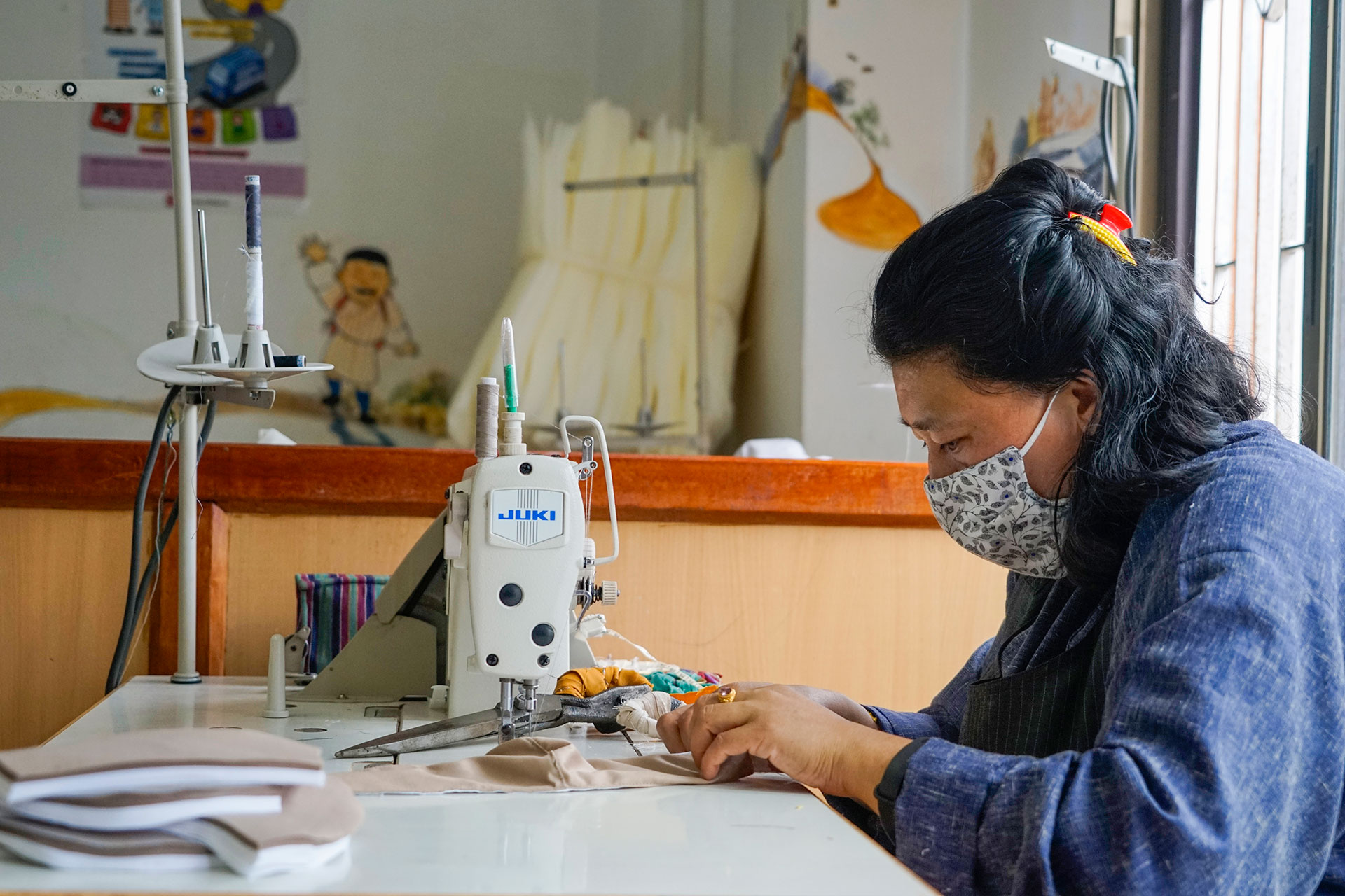 Bhutan Foundation Donates 200,000 Non-Medical Face Masks to Bhutan