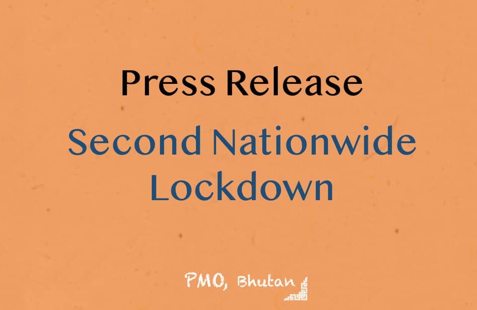 Press Release: Nationwide Lockdown