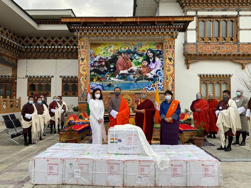 Bhutan receives 150,000 doses of Covishield vaccine from India