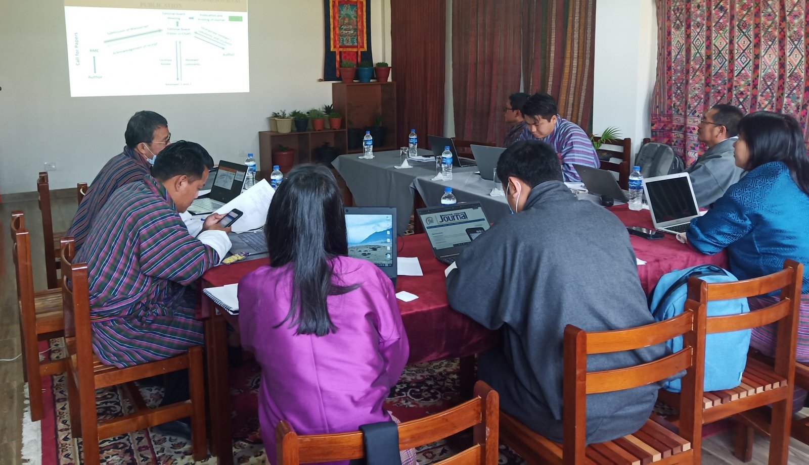 Journal Publishers Trained on Open Journal System