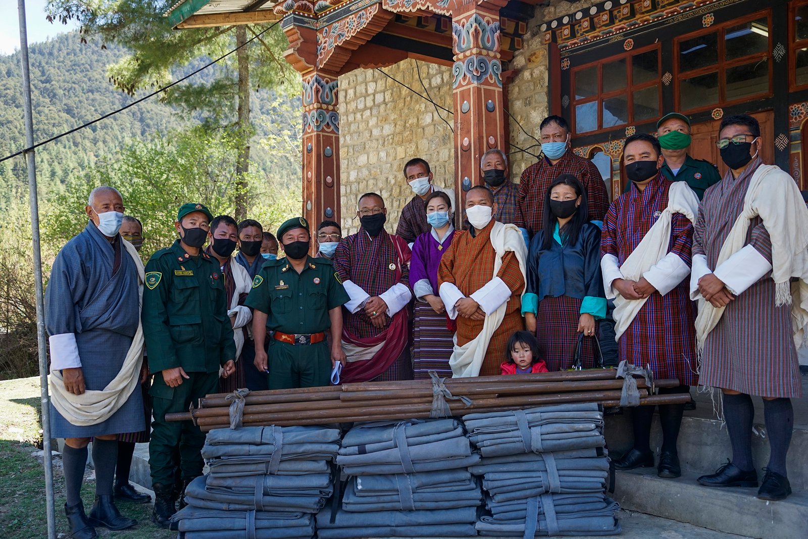 Improved Tents Handed Over to Lingzhi and Bumthang Nomad Community
