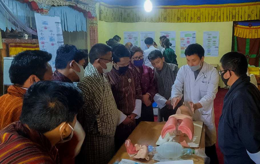 Health Officials Trained on Basic Life Support and Advanced Cardiac Life Support in Mongar