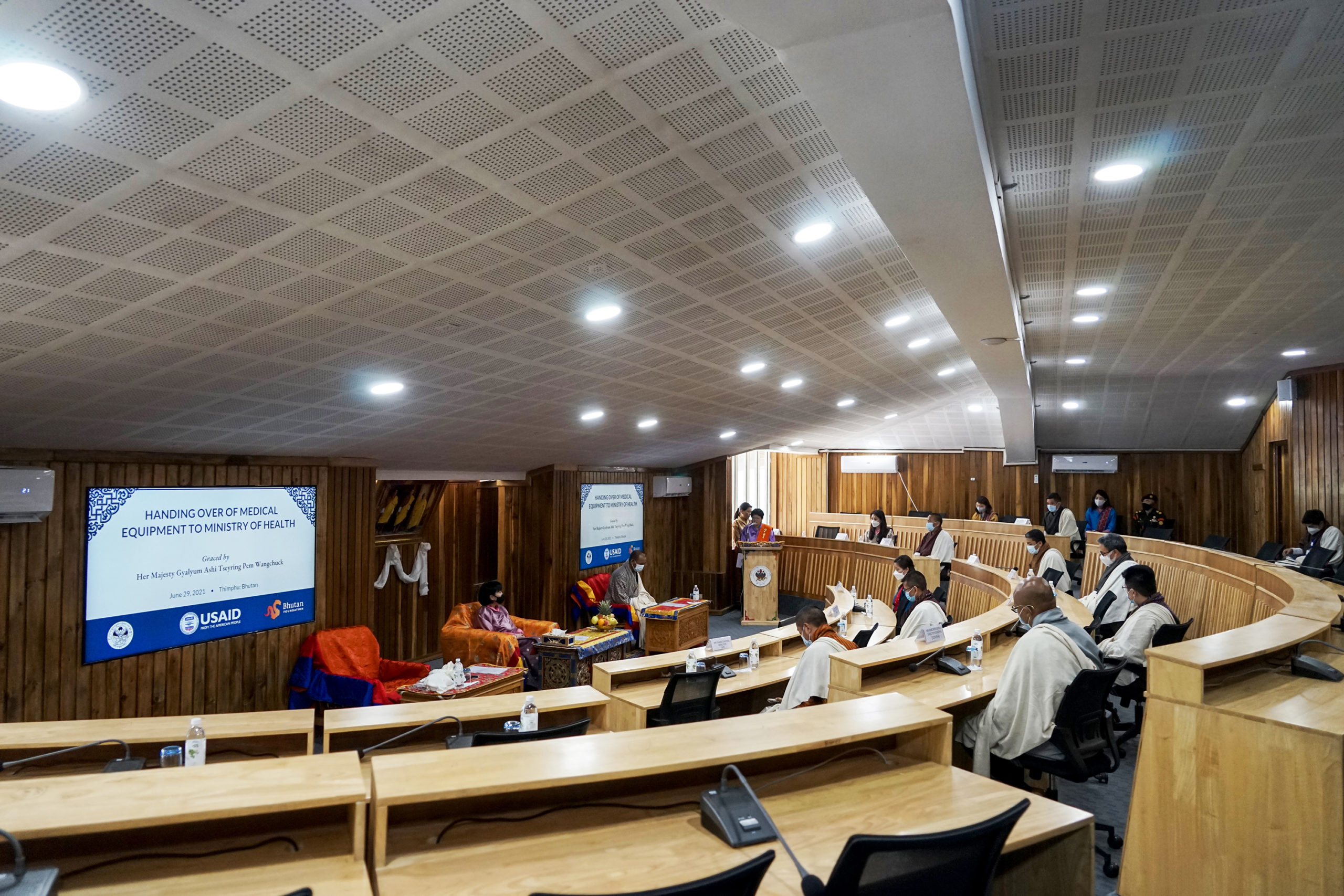 USAID and Bhutan Foundation Provide Essential Medical Equipment for COVID19 Support to Bhutan