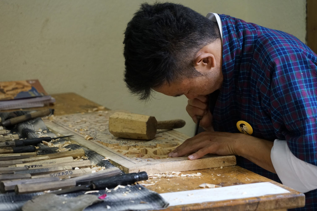 Carving at Wangsel Institute, Small grants