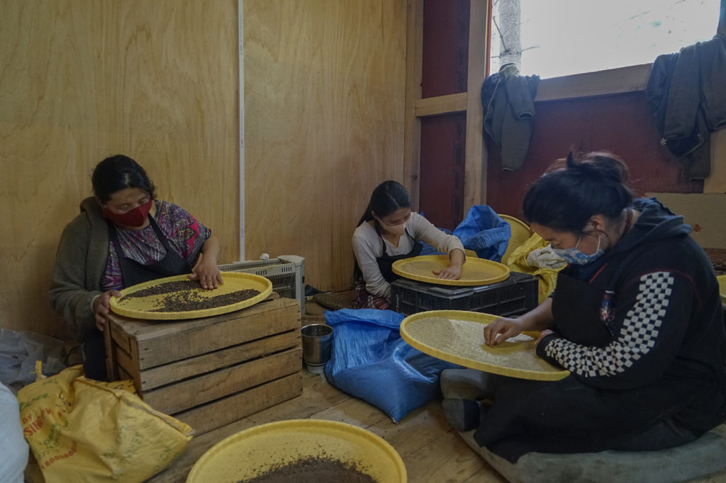 People at work in Chuniding Food