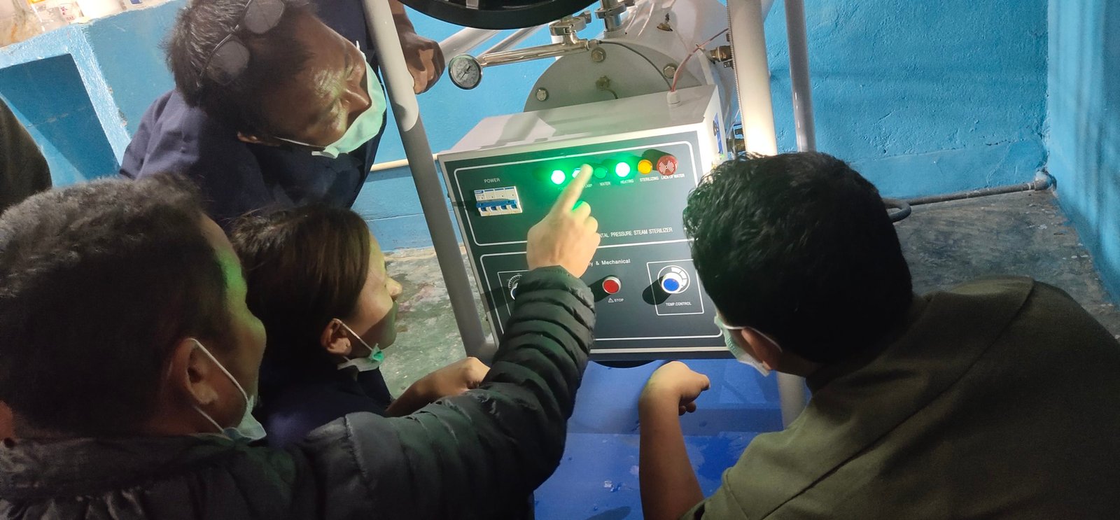 Six Staff of Wangdicholing Hospital Trained on Infection Control and Waste Management