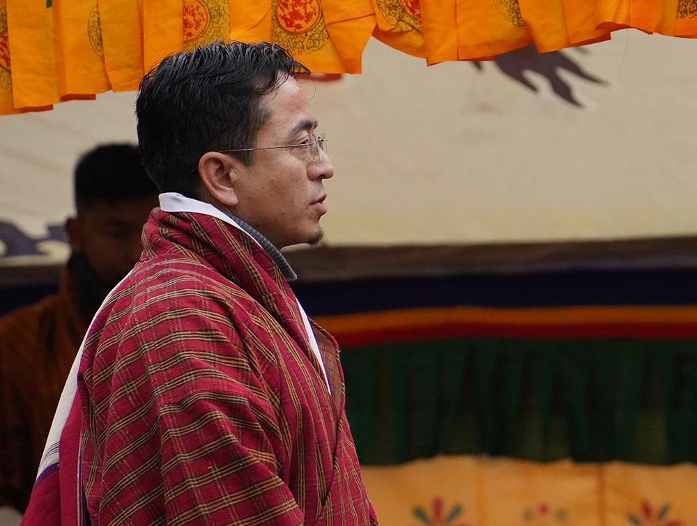 Mr. Dorji, local government leader.