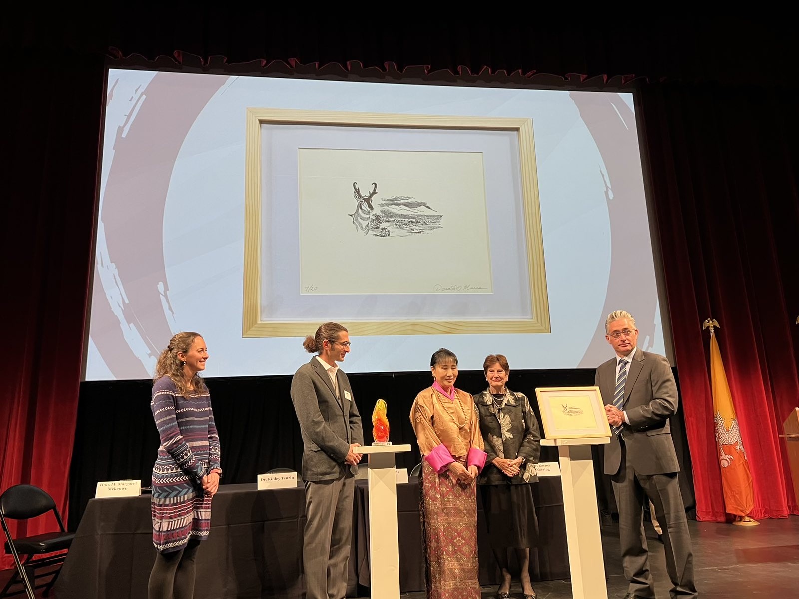 Bhutan and Her Majesty Tseyring Pem Wangchuck Receive Murie Spirit of