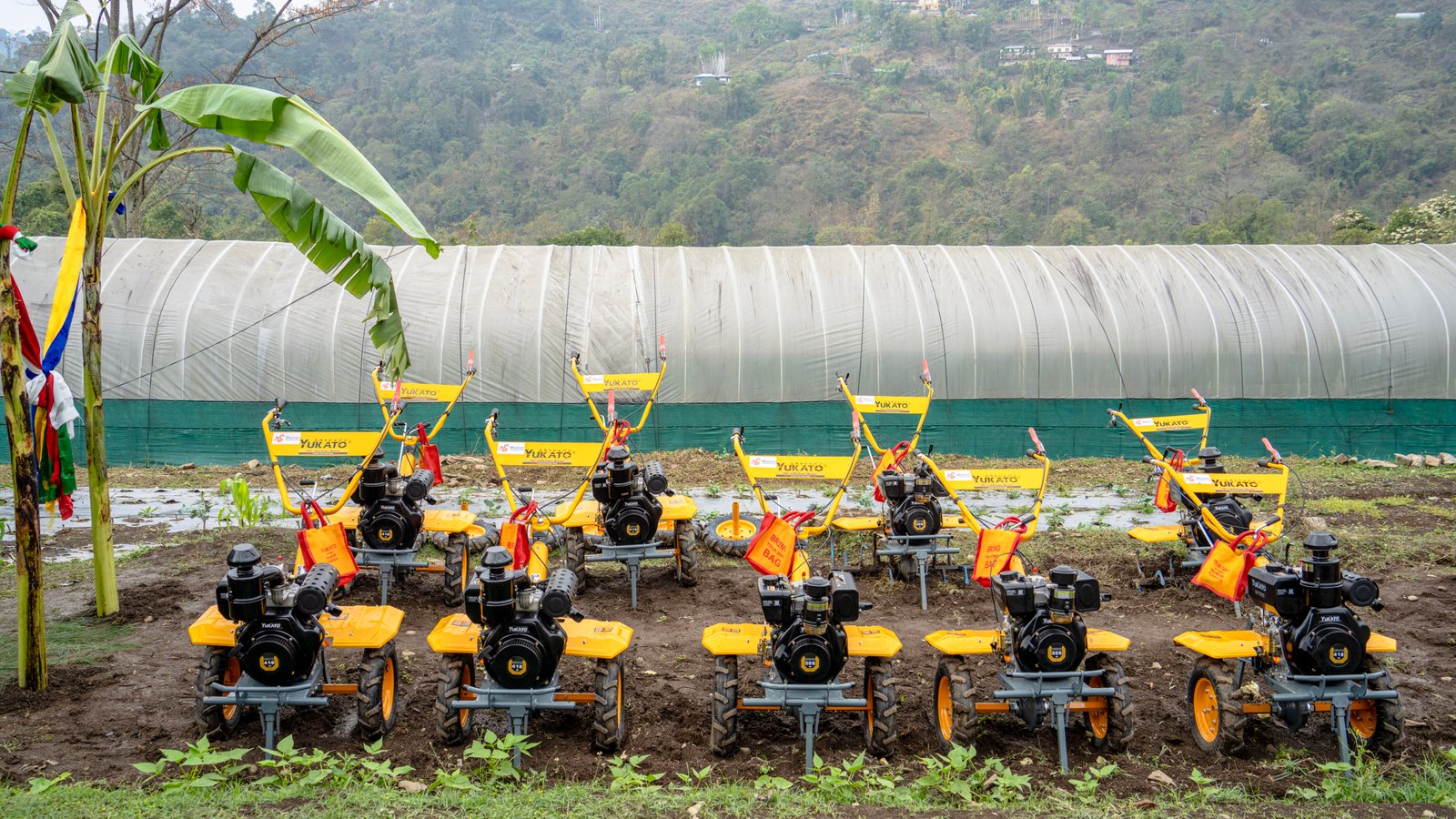 Empowering Smallholder Farmers in Bhutan: Mini-Power Tillers for Lead Farmers
