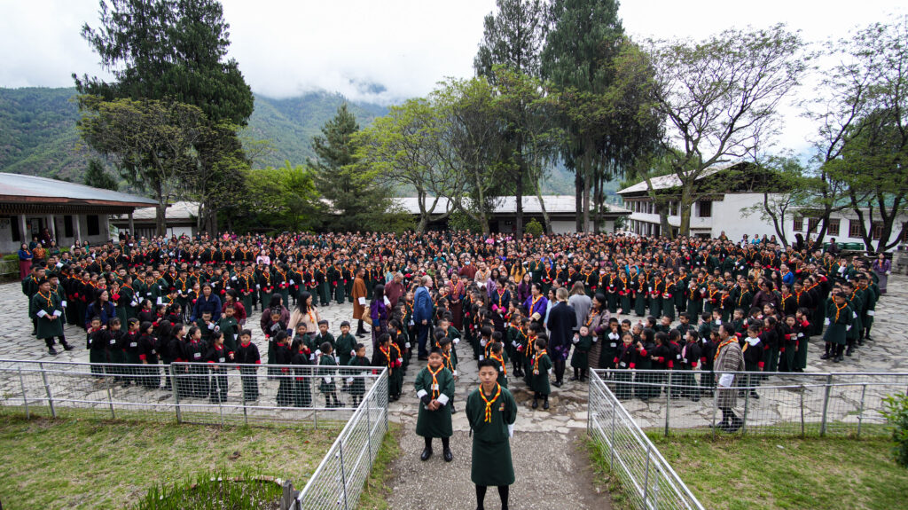 Multimedia Functional Program Launched in Changangkha School